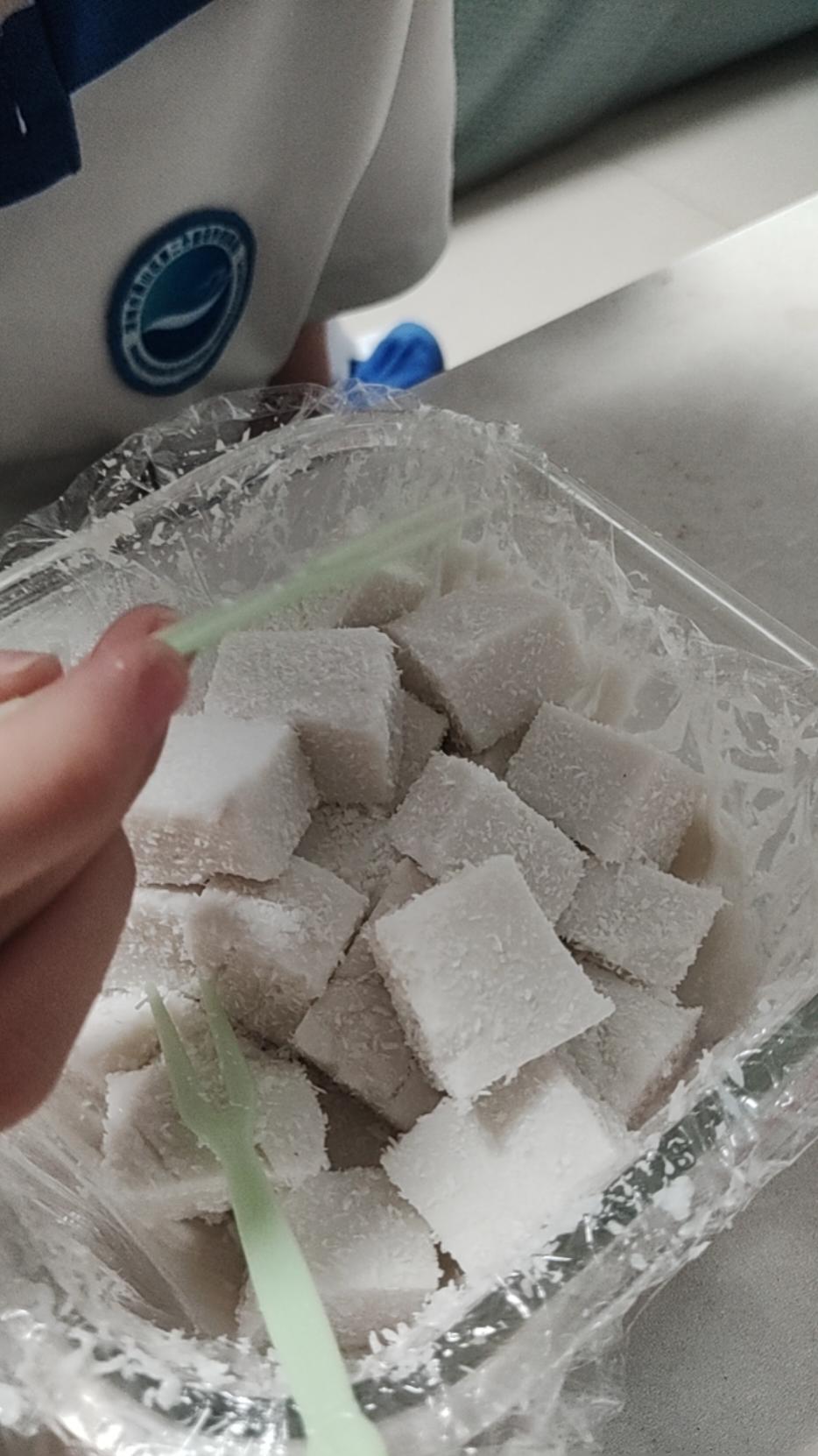 [无奶油]椰奶冻/椰丝小方