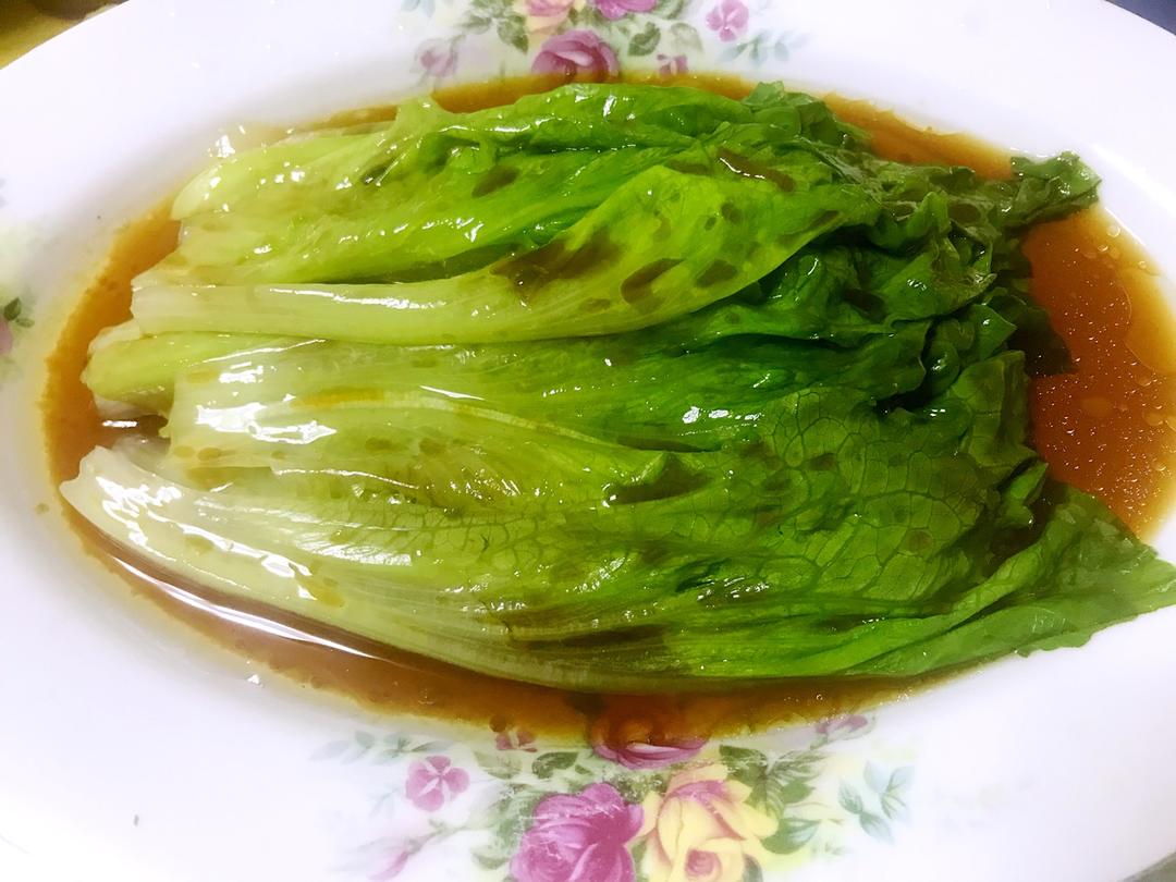 葱油生菜