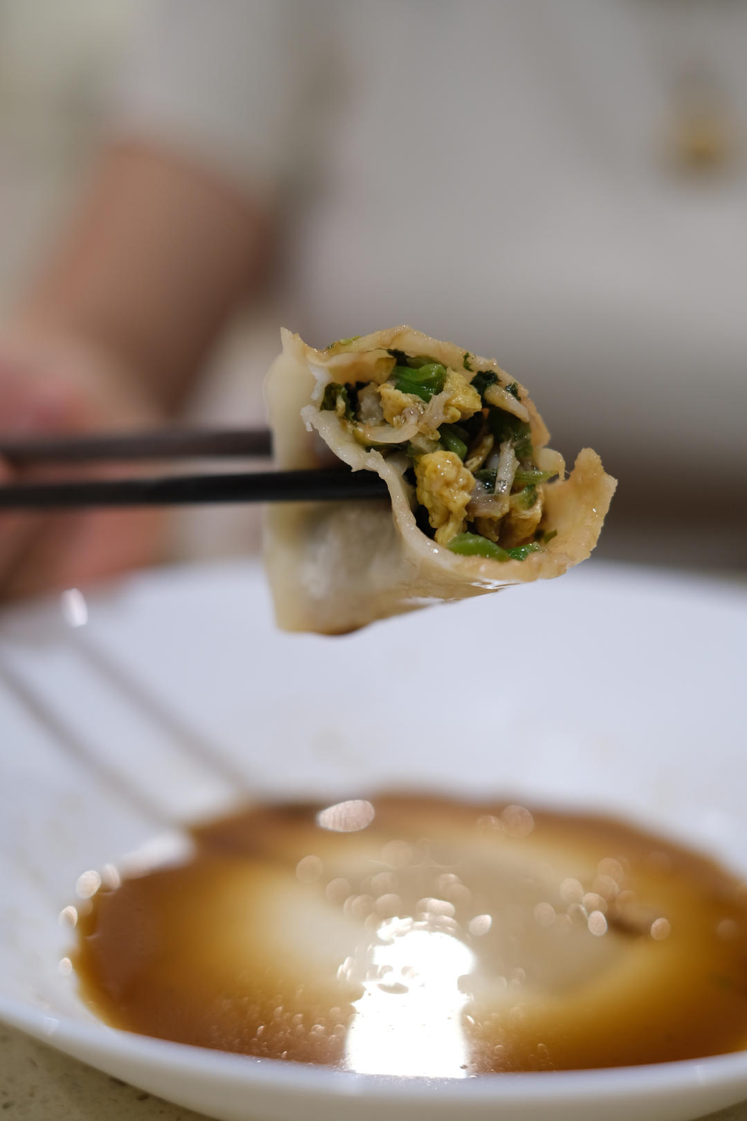 苋菜虾皮饺子🥟的做法