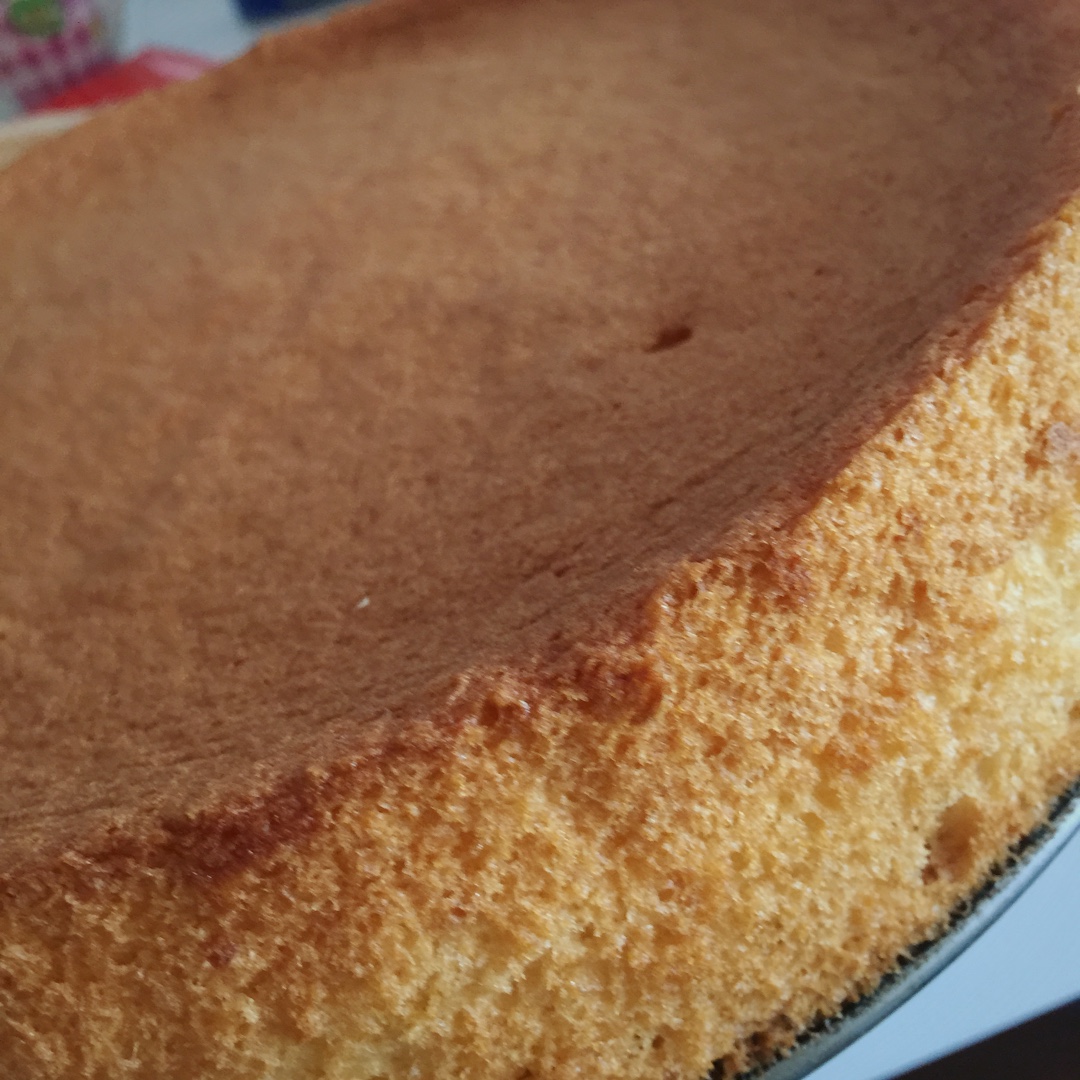 6寸原味戚风蛋糕