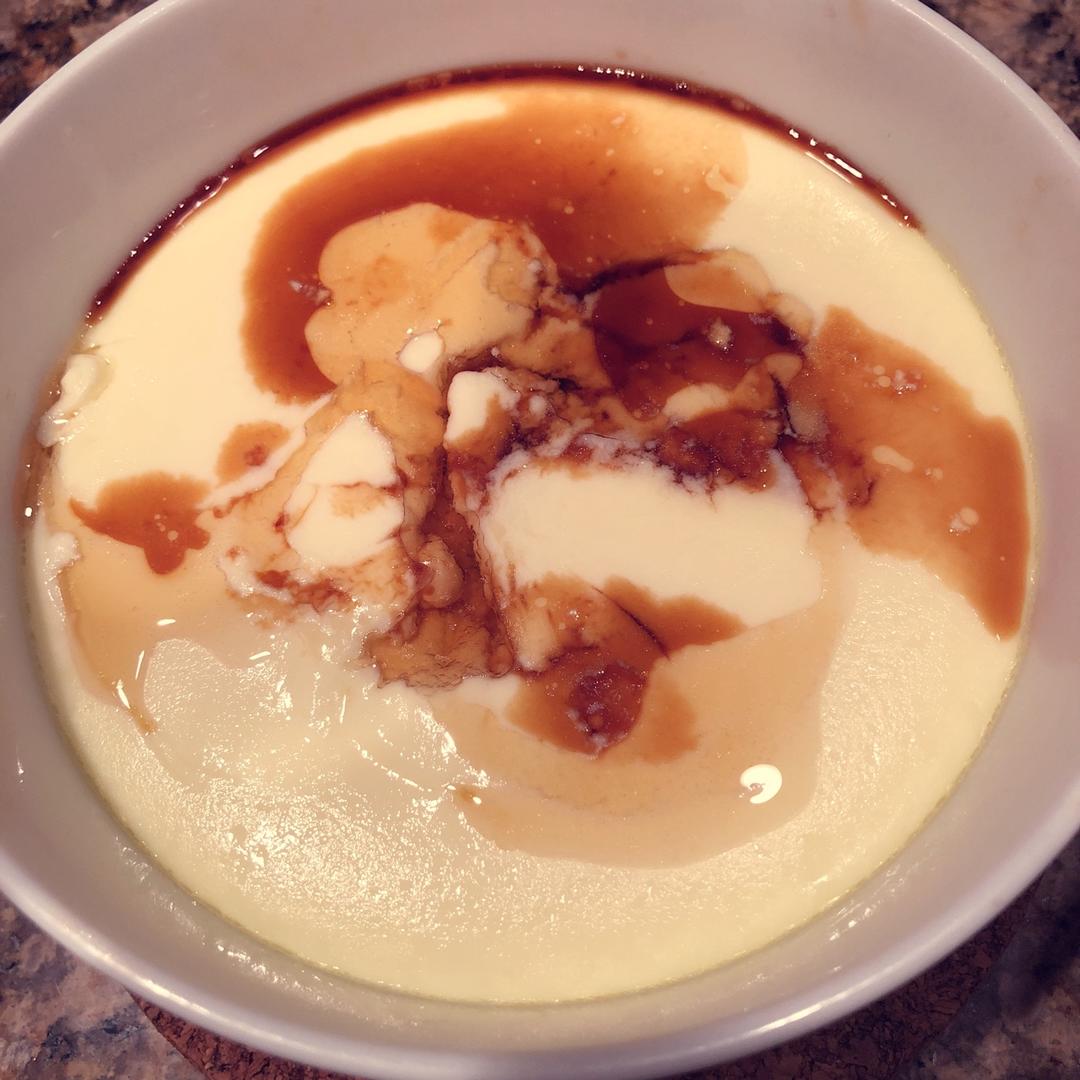 老丁的私房菜-芙蓉蛋（蒸蛋）