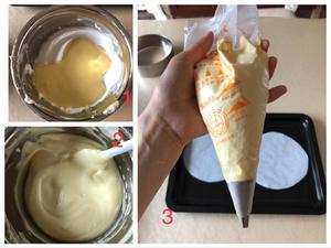 抹茶慕斯蛋糕（不塌腰、便捷快速的制作6寸戚风蛋糕底）的做法 步骤4