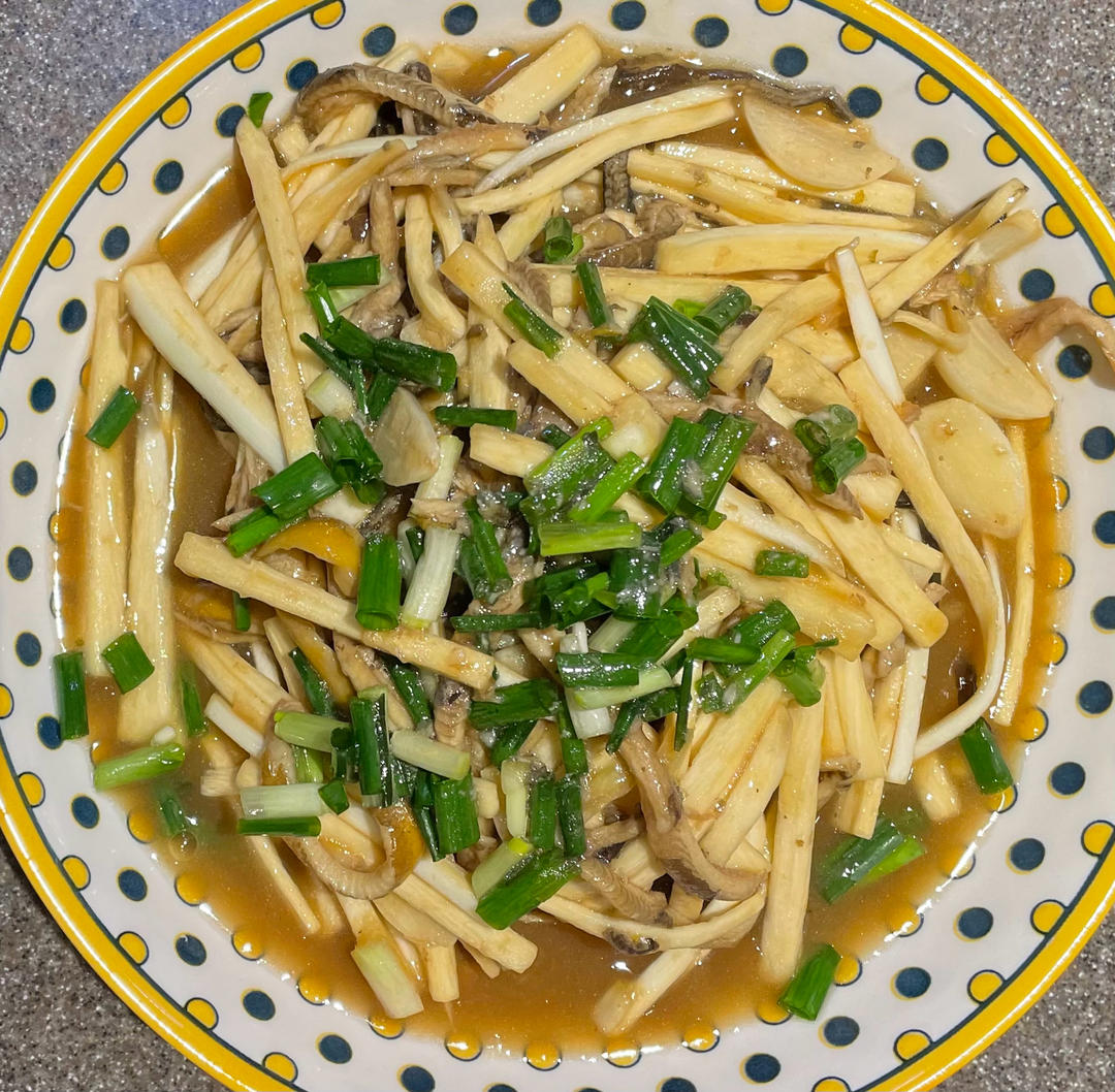 茭白炒鳝丝(智能锅版)