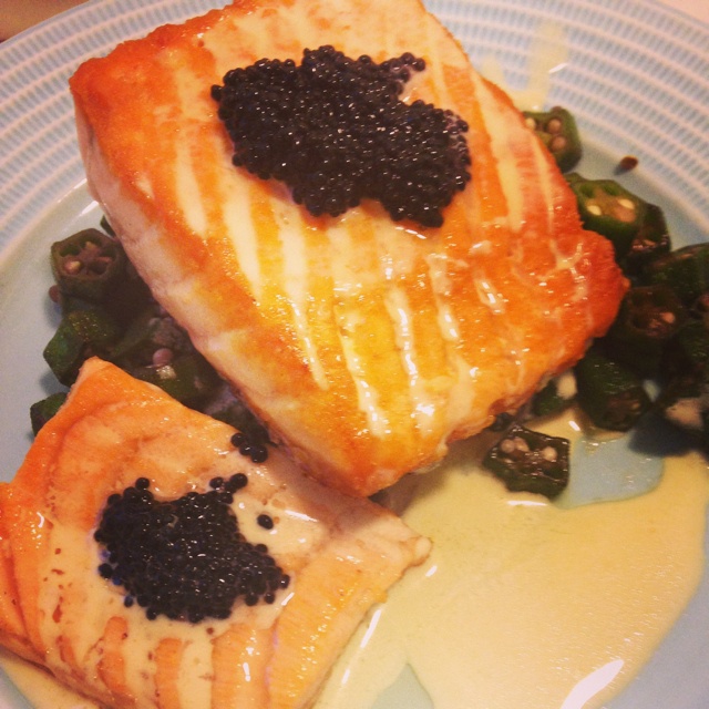 枫糖味增三文鱼