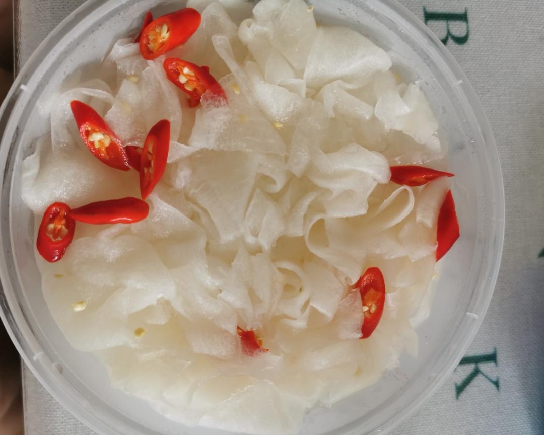 雪碧泡菜的做法