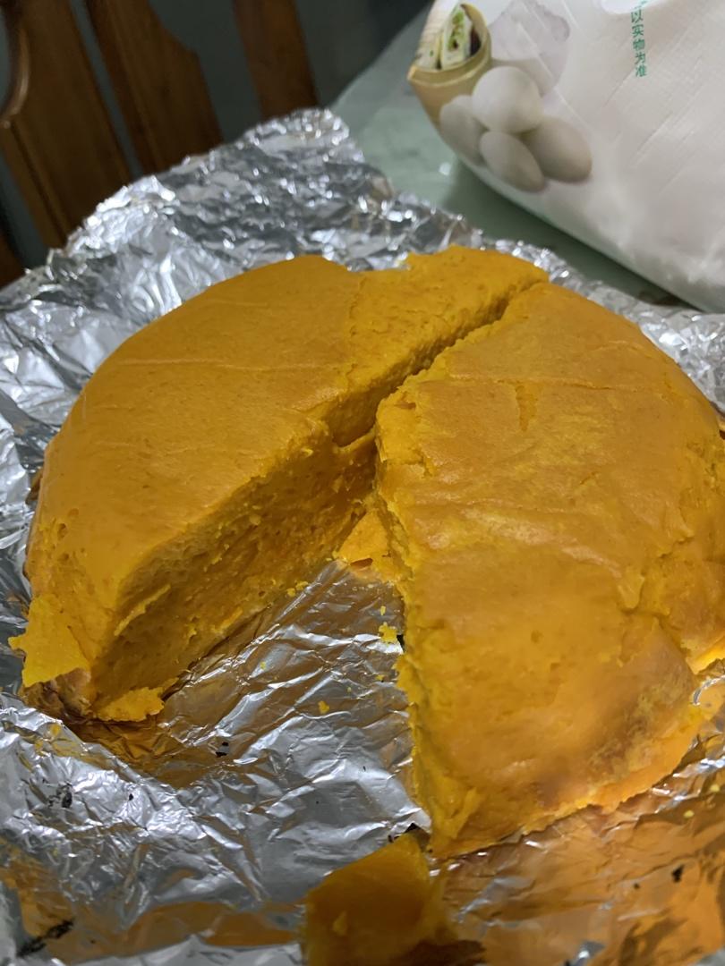 cheese口感的南瓜蛋糕（极简零失败）