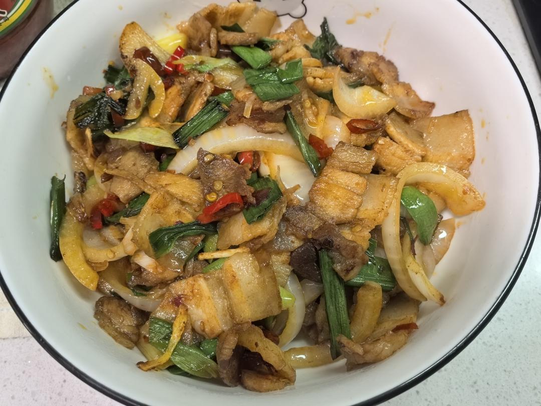 蒜苗回锅肉——经典川菜