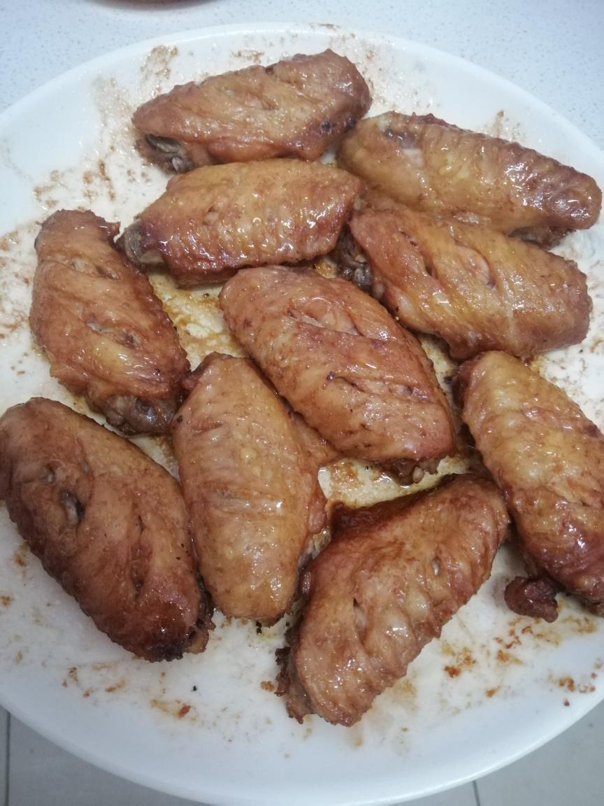 微波炉烤翅（李锦记海鲜酱）