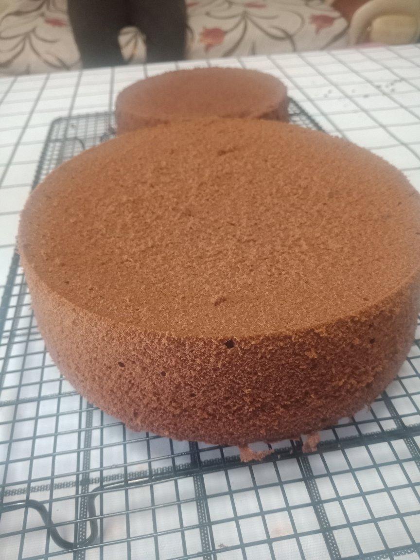 可可戚风蛋糕～8寸～百分百成功