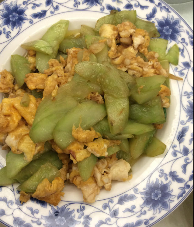 黄瓜炒鸡蛋