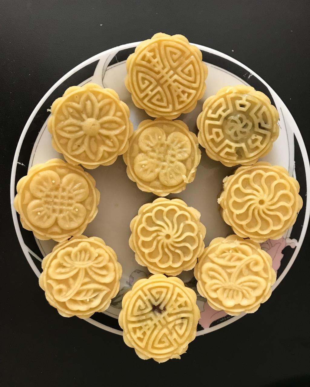 洋果可爱做的绿豆糕