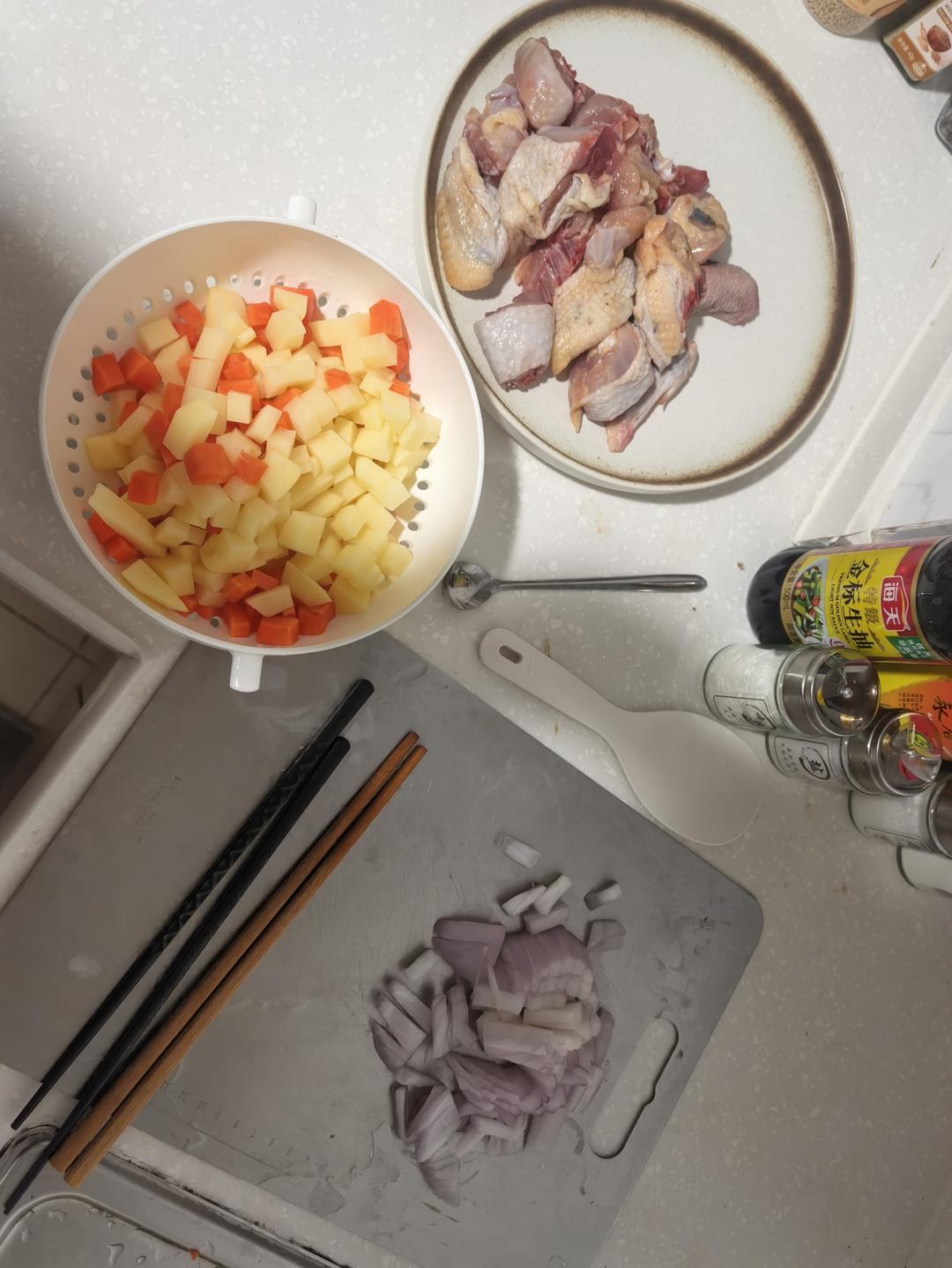 懒妈妈的爱心咖喱饭