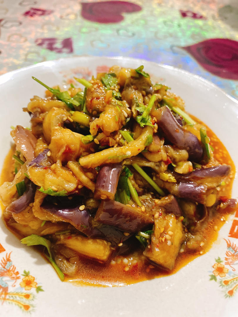 凉拌茄子这样做，堪称米饭杀手