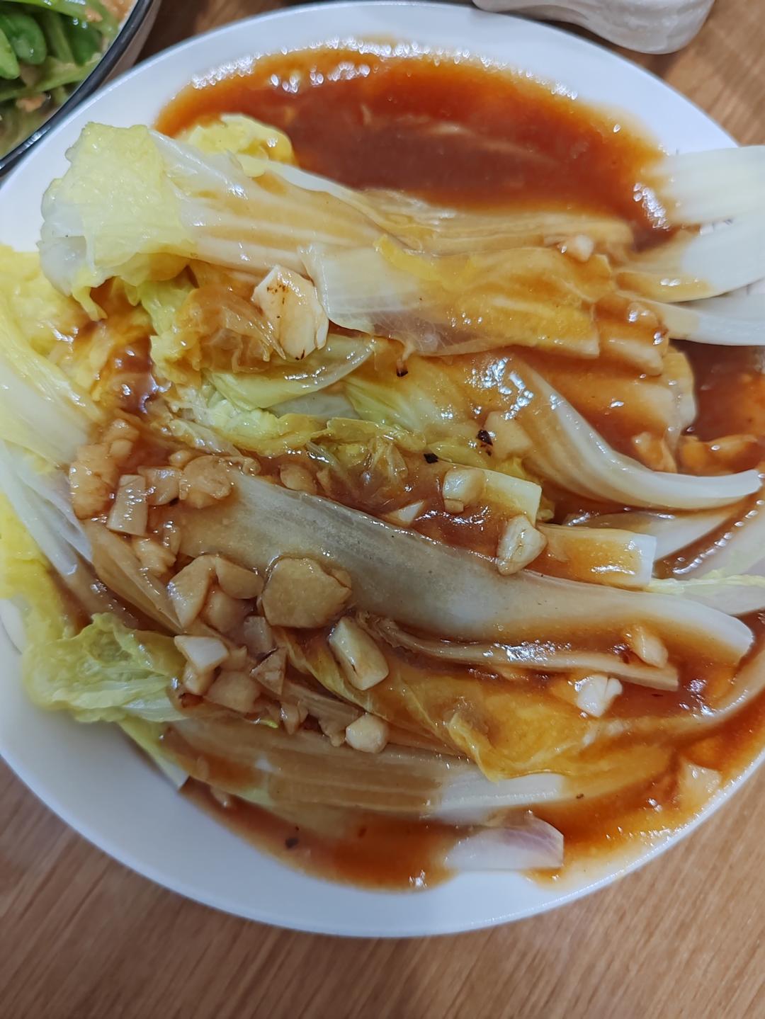 5分钟蒜蓉蚝油娃娃菜‼️健康低脂不长胖