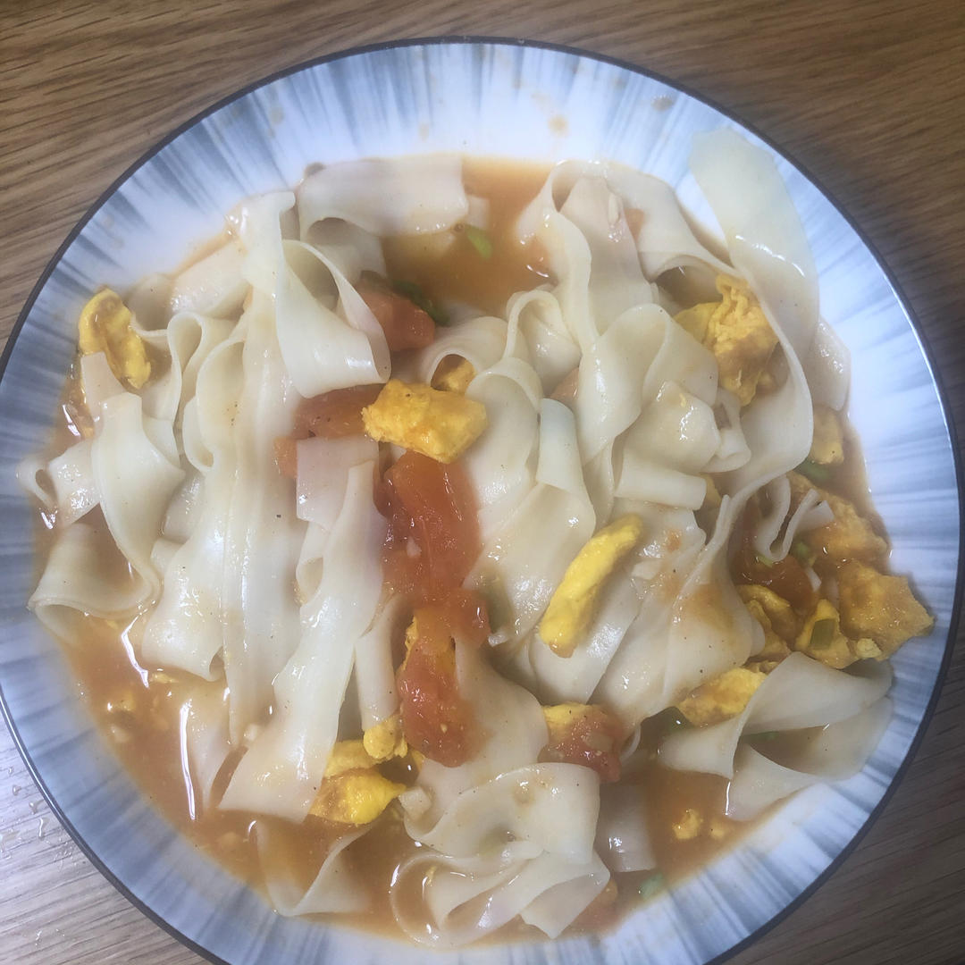 恨不得抱着锅舔的番茄鸡蛋面