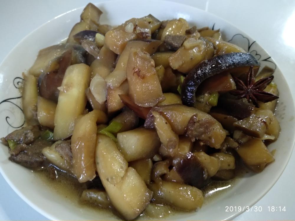 王氏家常菜—茄子烧肉