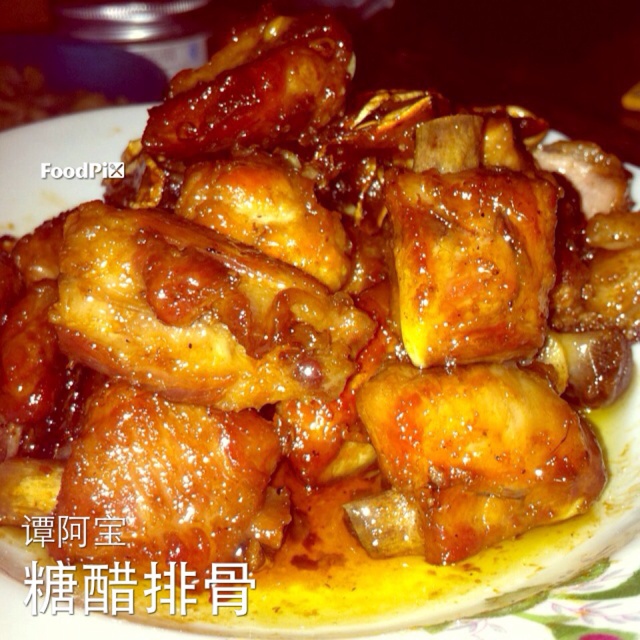 懒人版糖醋排骨