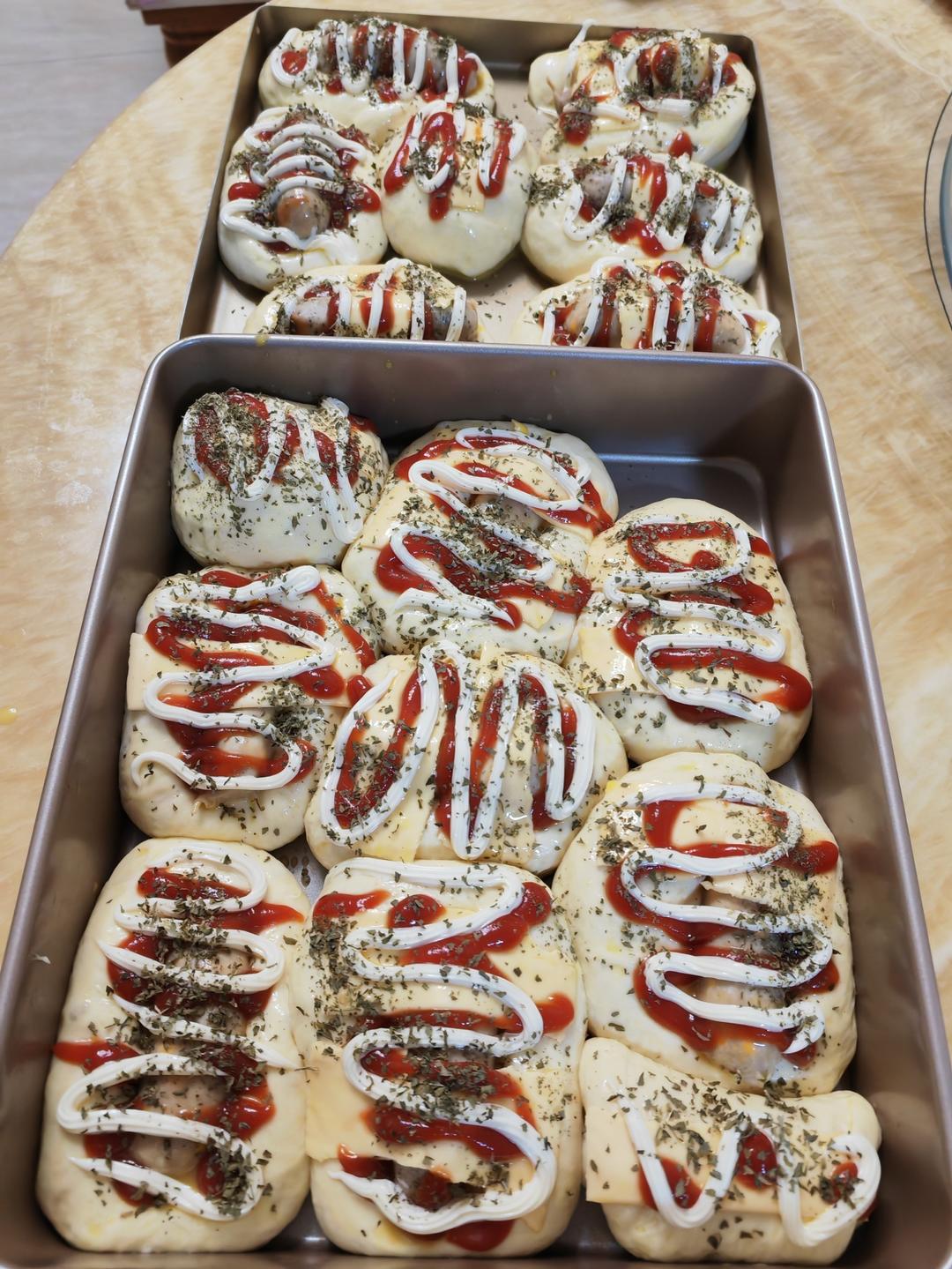 软fufu的经典肉松肠仔包