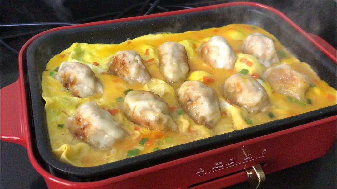 蛋抱煎饺（速冻饺）