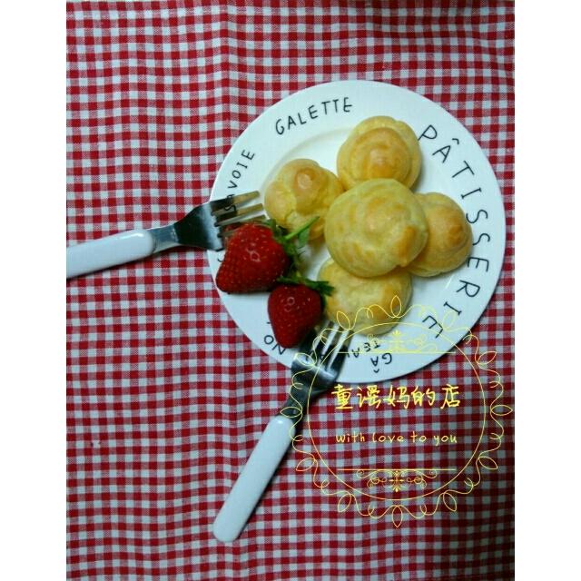 卡仕达奶油馅泡芙