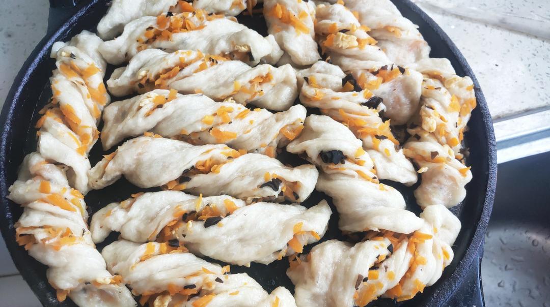 一定要做！—煎卷子【生煎花卷】