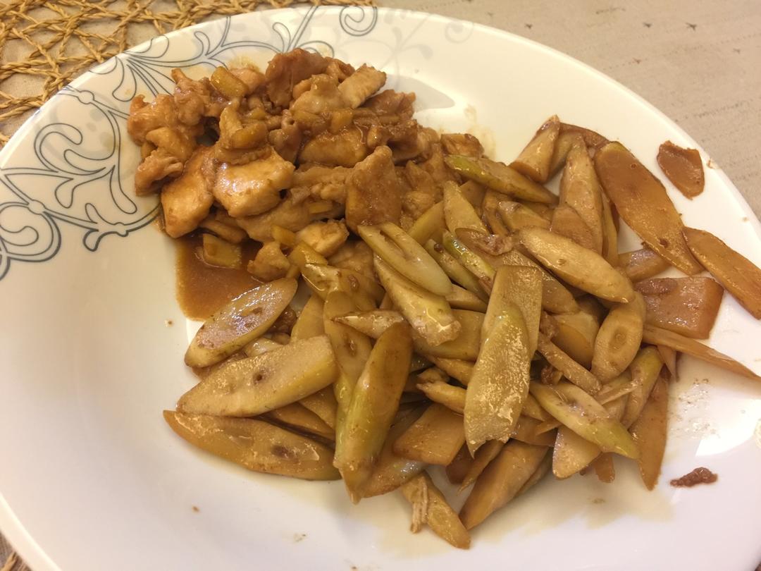 惠子爱你们做的鸡胸肉生姜烧