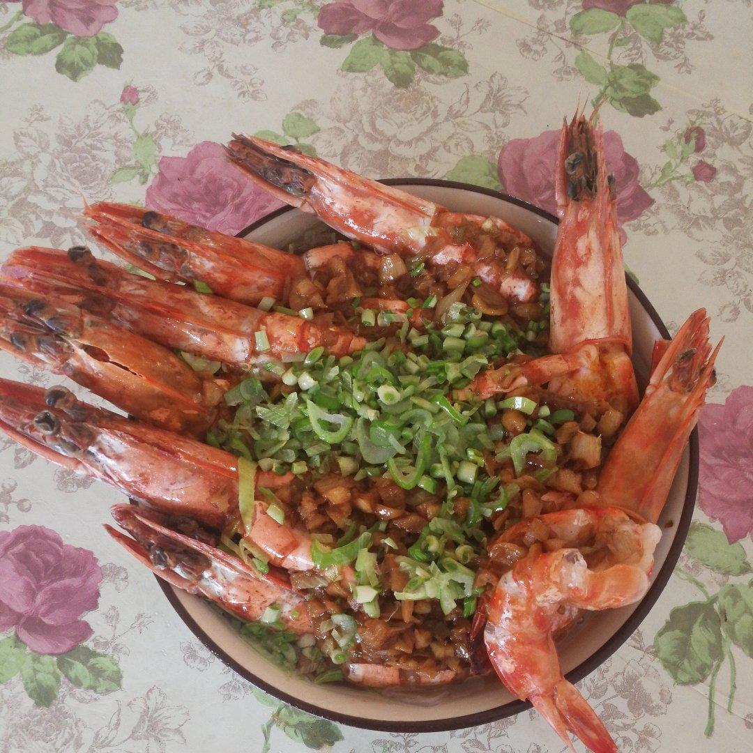 蒜蓉粉丝蒸虾