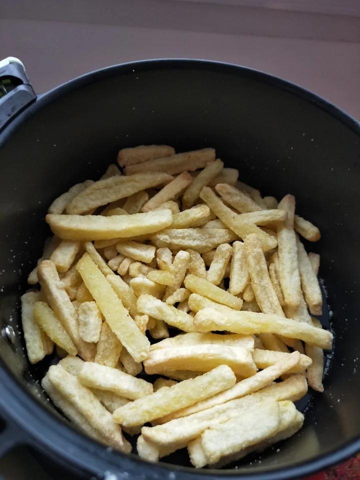 空气炸锅薯条&不用速冻版&超快手 现做现吃