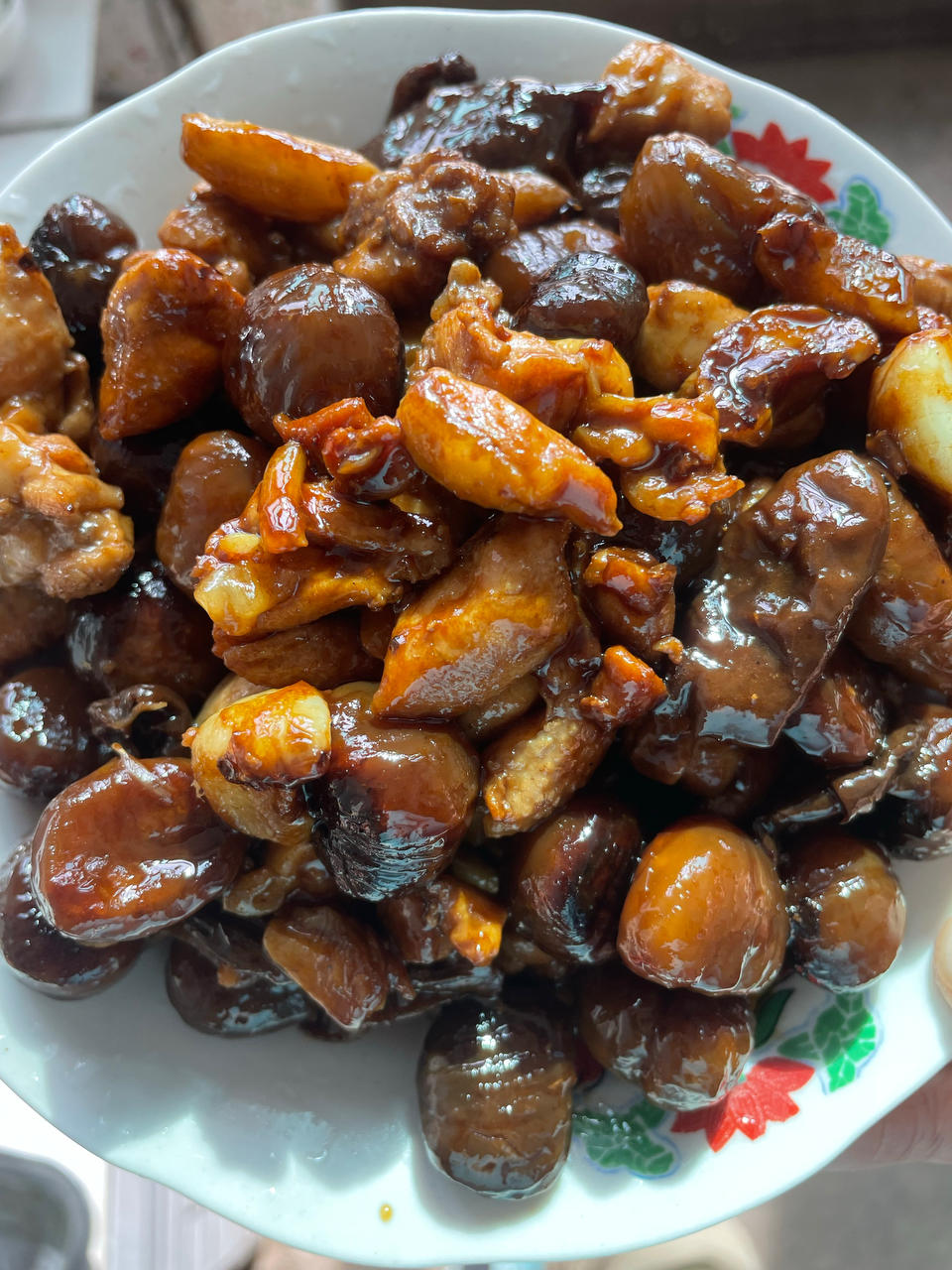 【栗子烧鸡】鸡肉都给你吃，栗子归我~