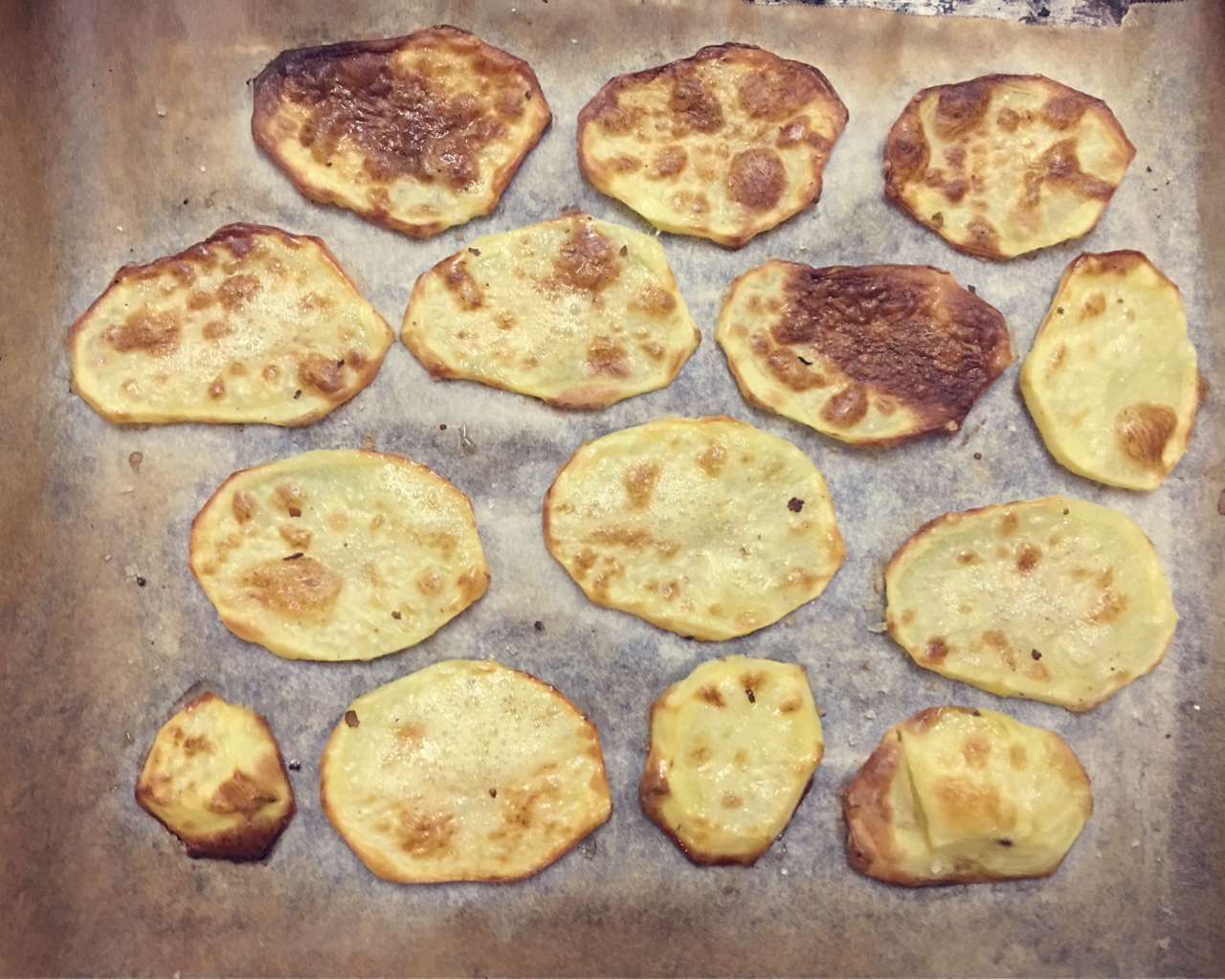 简单烤土豆片（烤面包机）的做法 步骤2