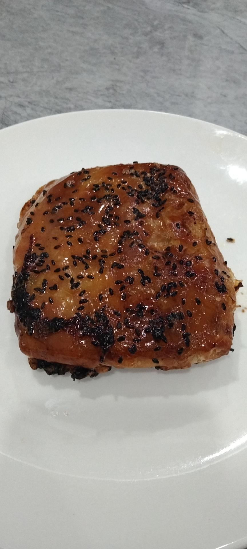 手抓饼皮版鸡肉烧饼