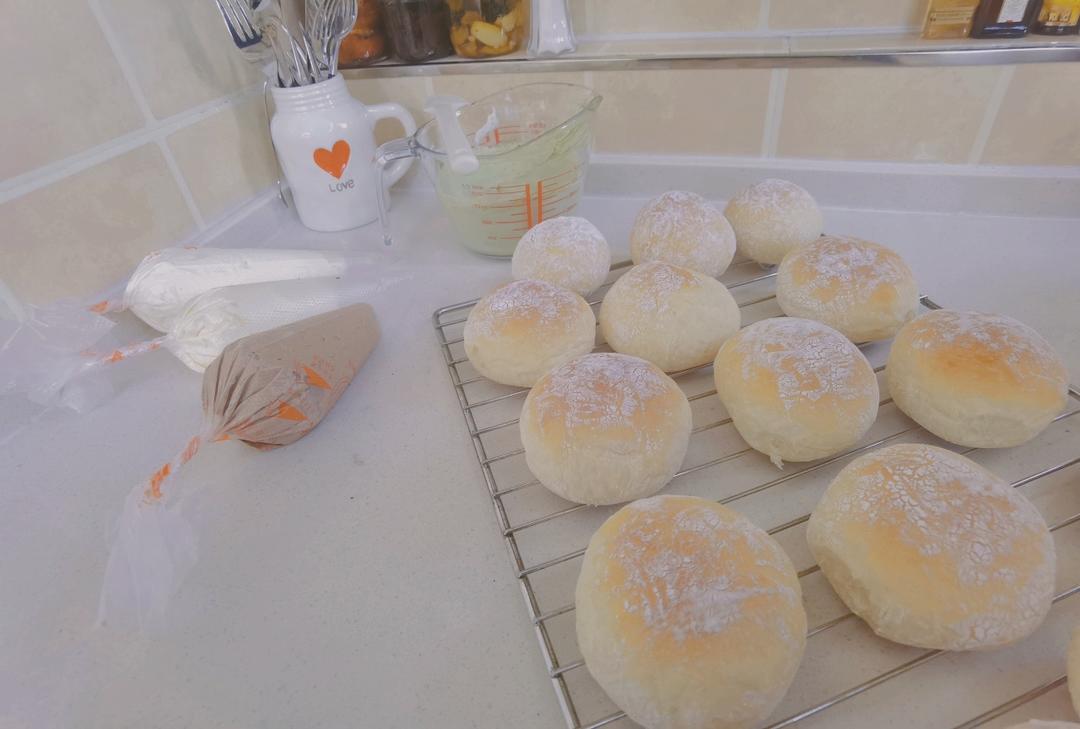 冷藏四天还非常柔软的面包胚！！冰面包