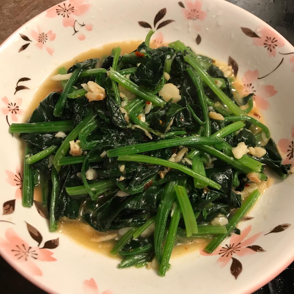 蒜末菠菜