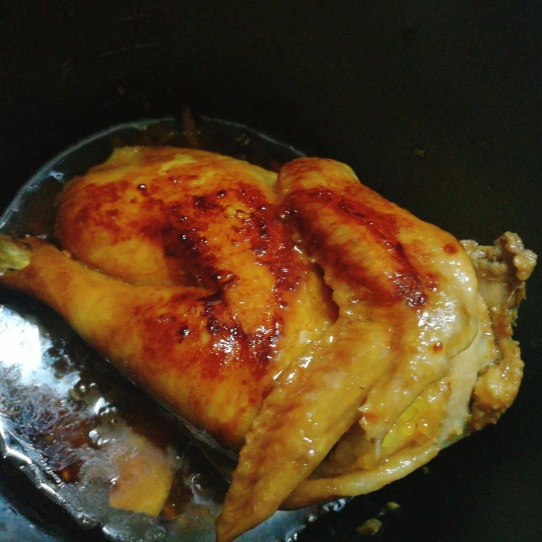超简单超好吃的电饭锅焗鸡