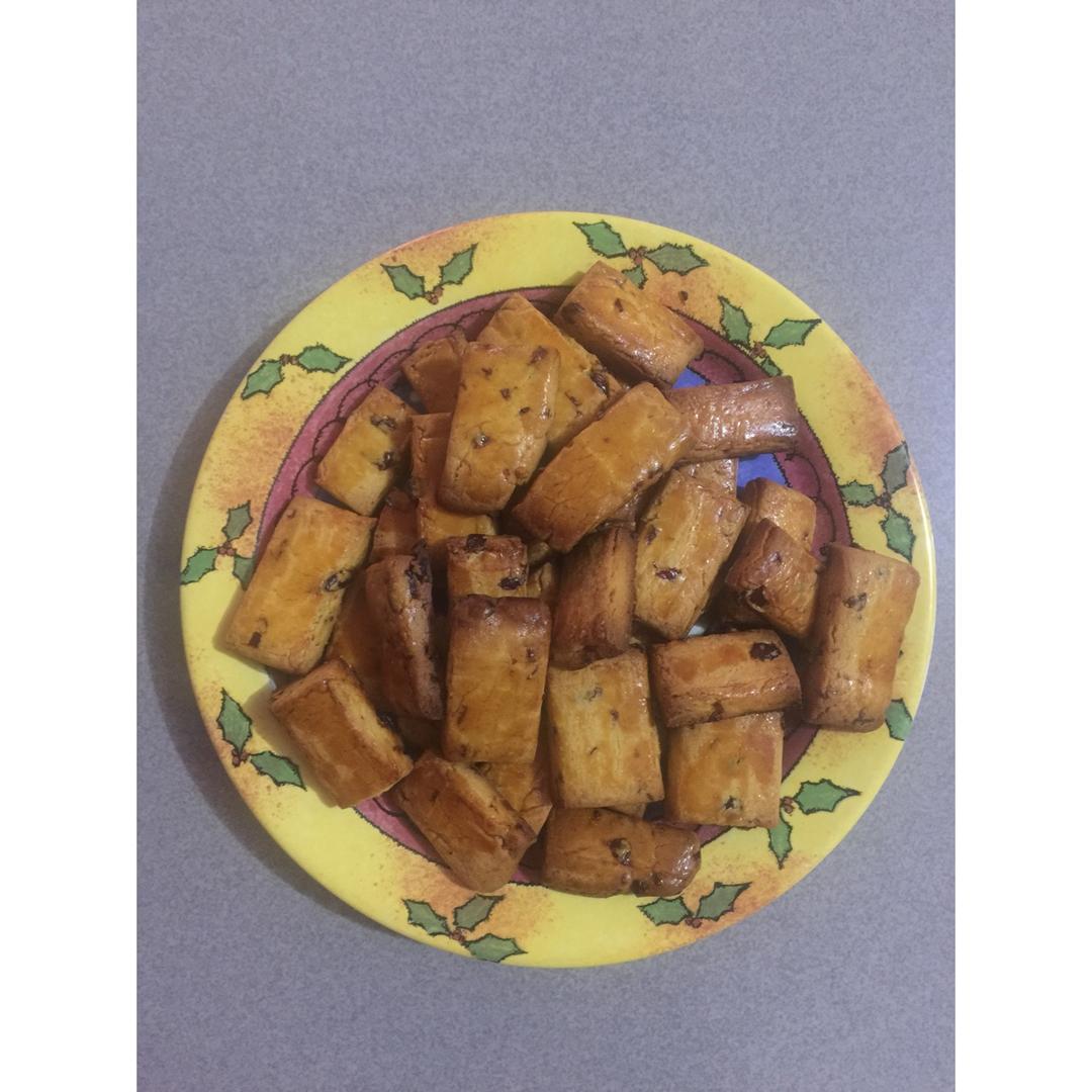 蔓越莓(葡萄)奶酥  适合给孩子的少糖配方😉