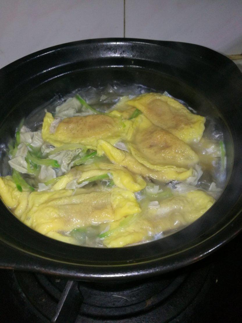萝卜丝蛋饺汤