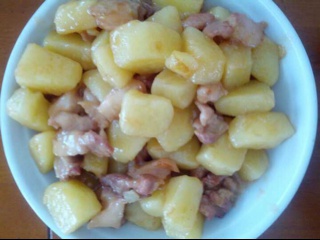 土豆肉末