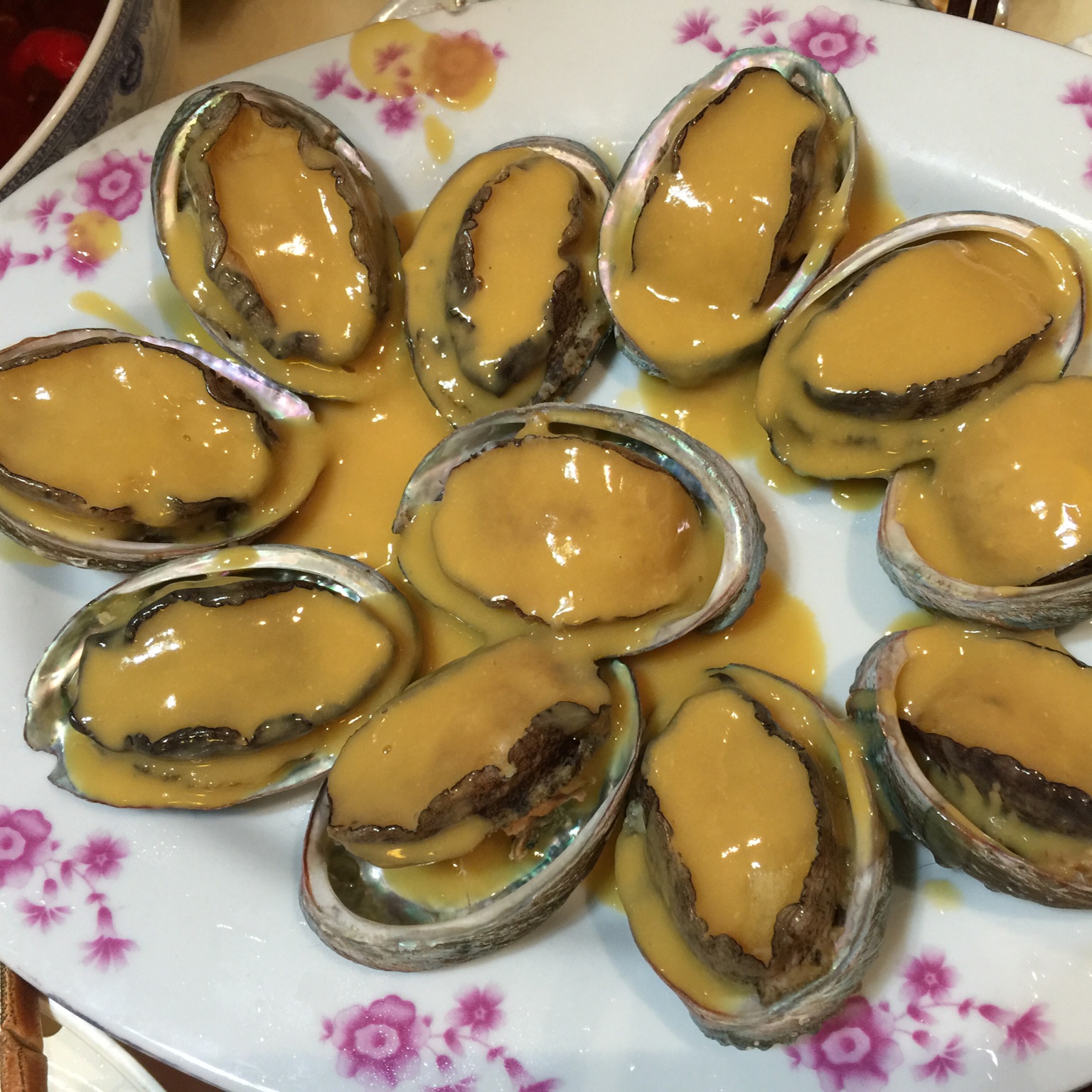 美媚鱼ゅゅゅ做的清蒸鲍鱼