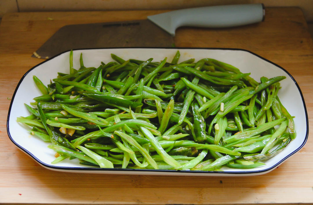 清炒扁豆丝