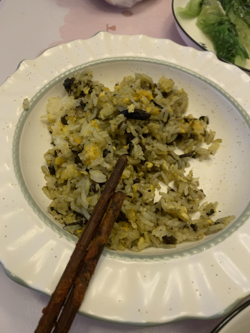 可能是最好吃系列--橄榄菜炒饭