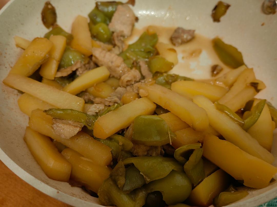 青椒土豆条