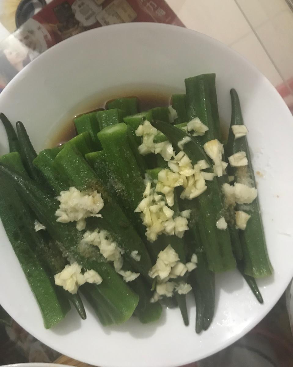白灼秋葵【最简单做法】