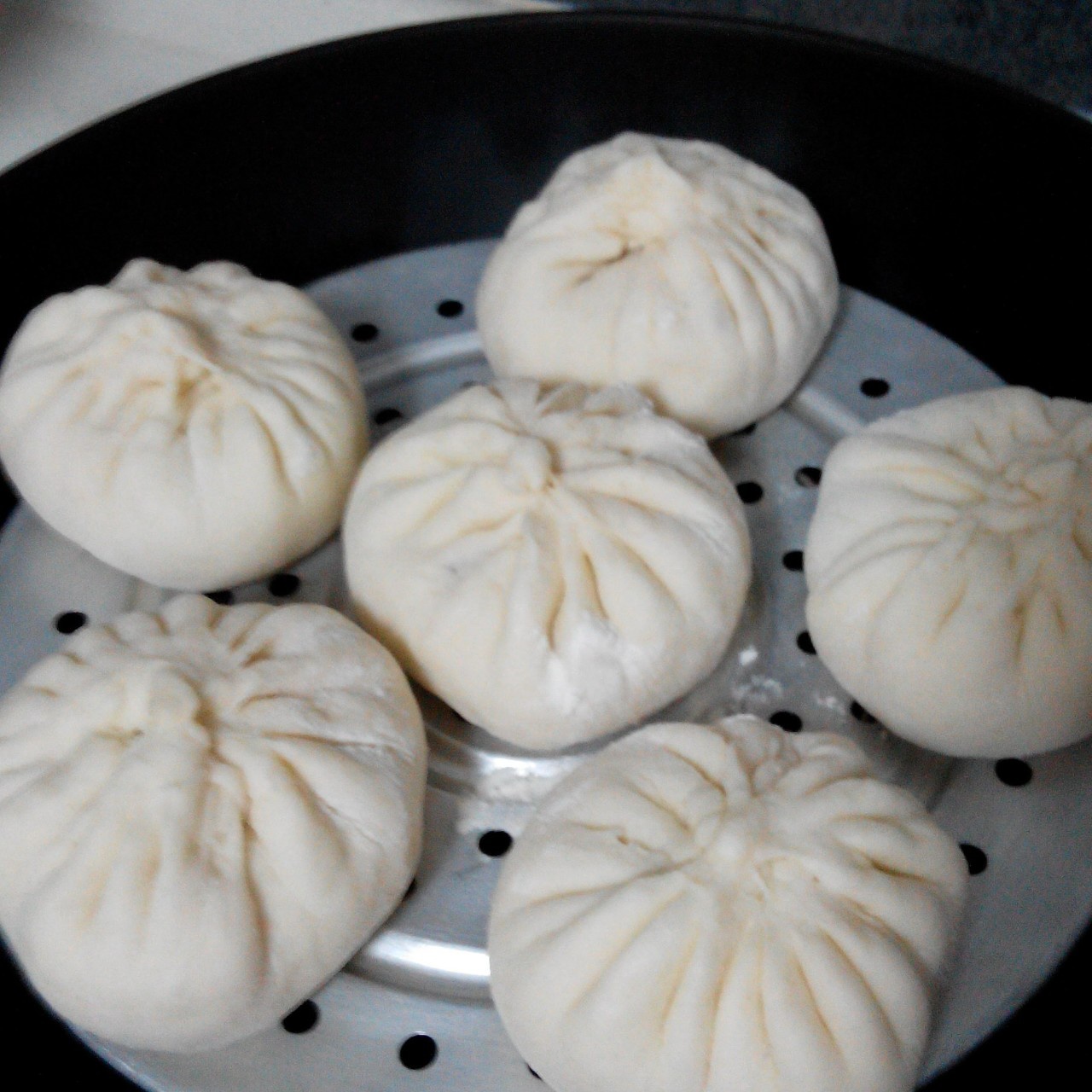 家庭手工肉馅大包子