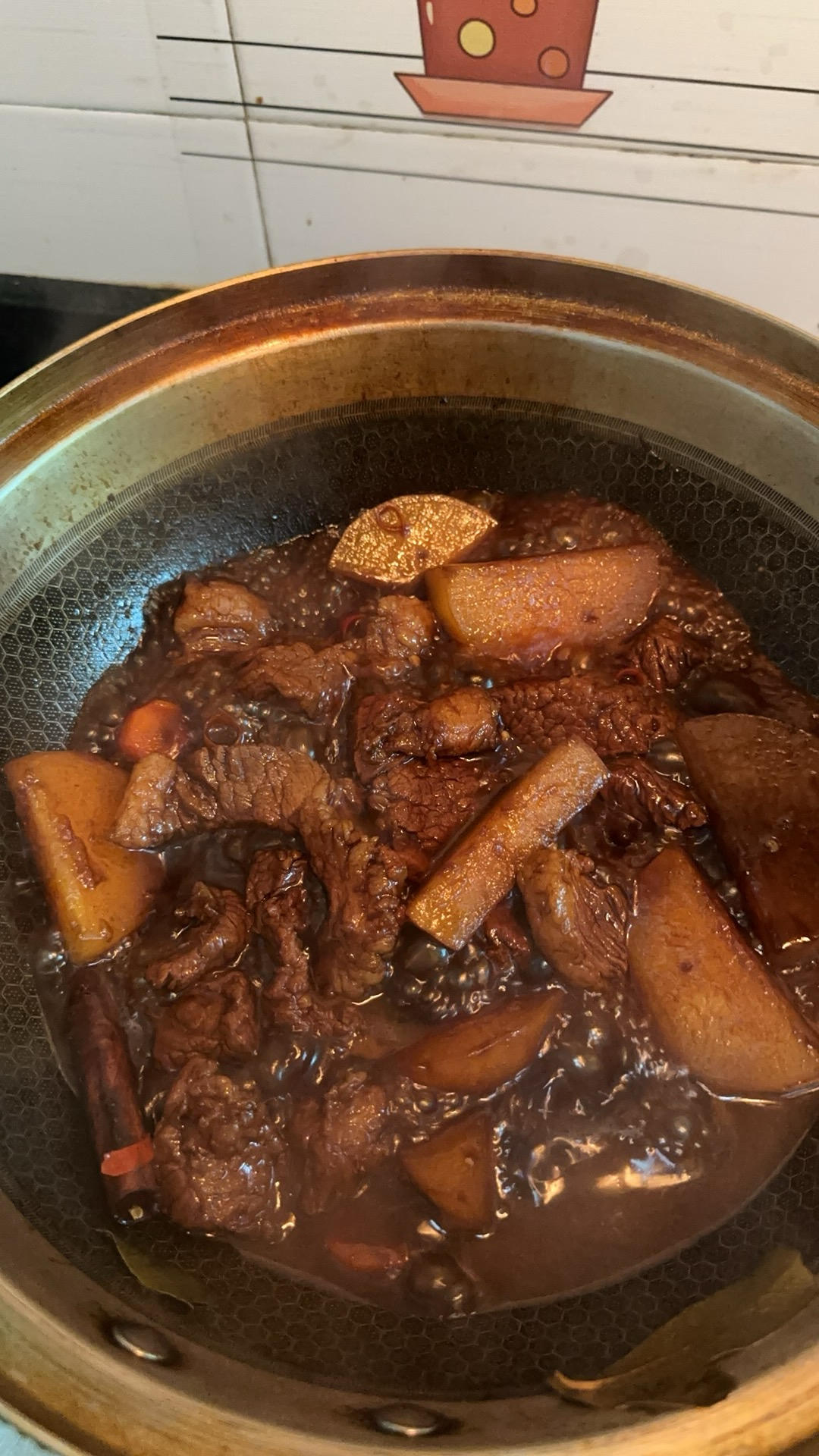 萝卜炖牛腩