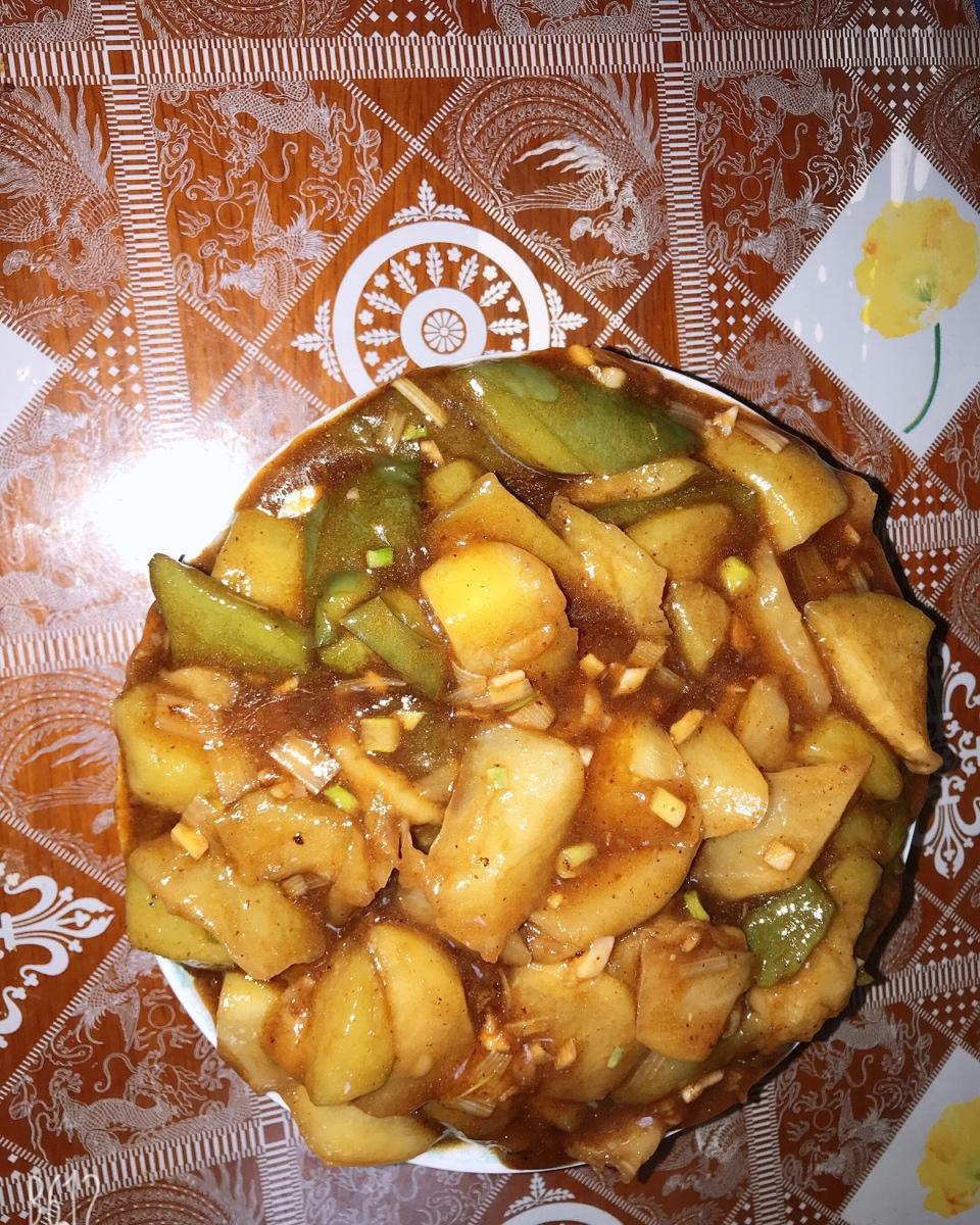 超级下饭的地三鲜