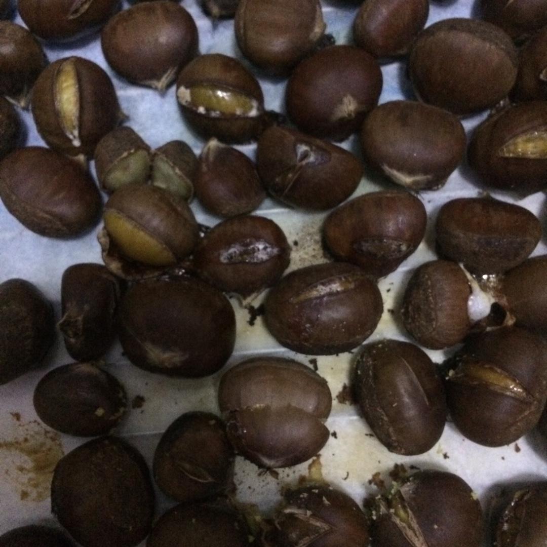 新手零失败烤栗子