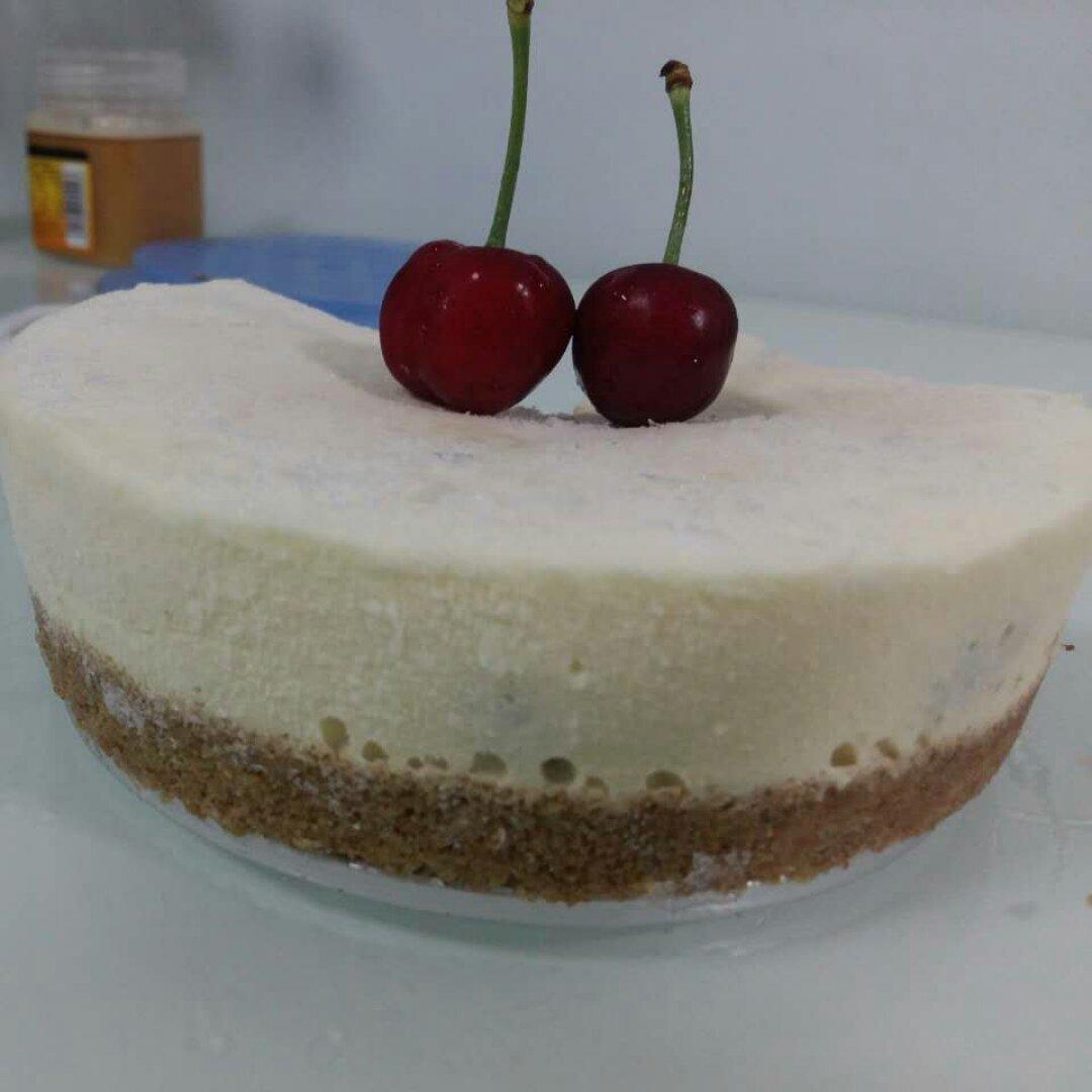 免烤樱桃冻芝士蛋糕