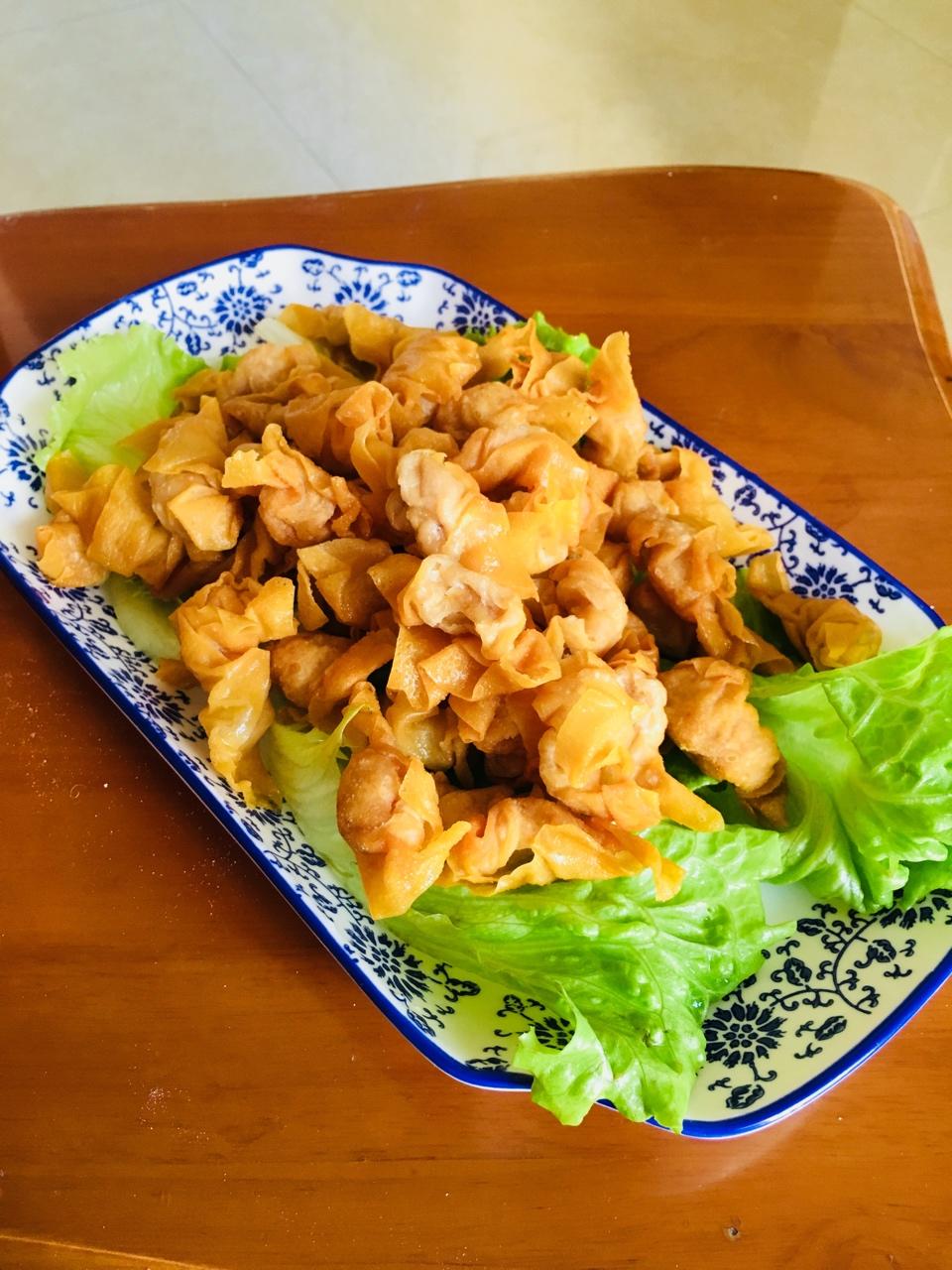 尛卟订做的香脆炸扁食