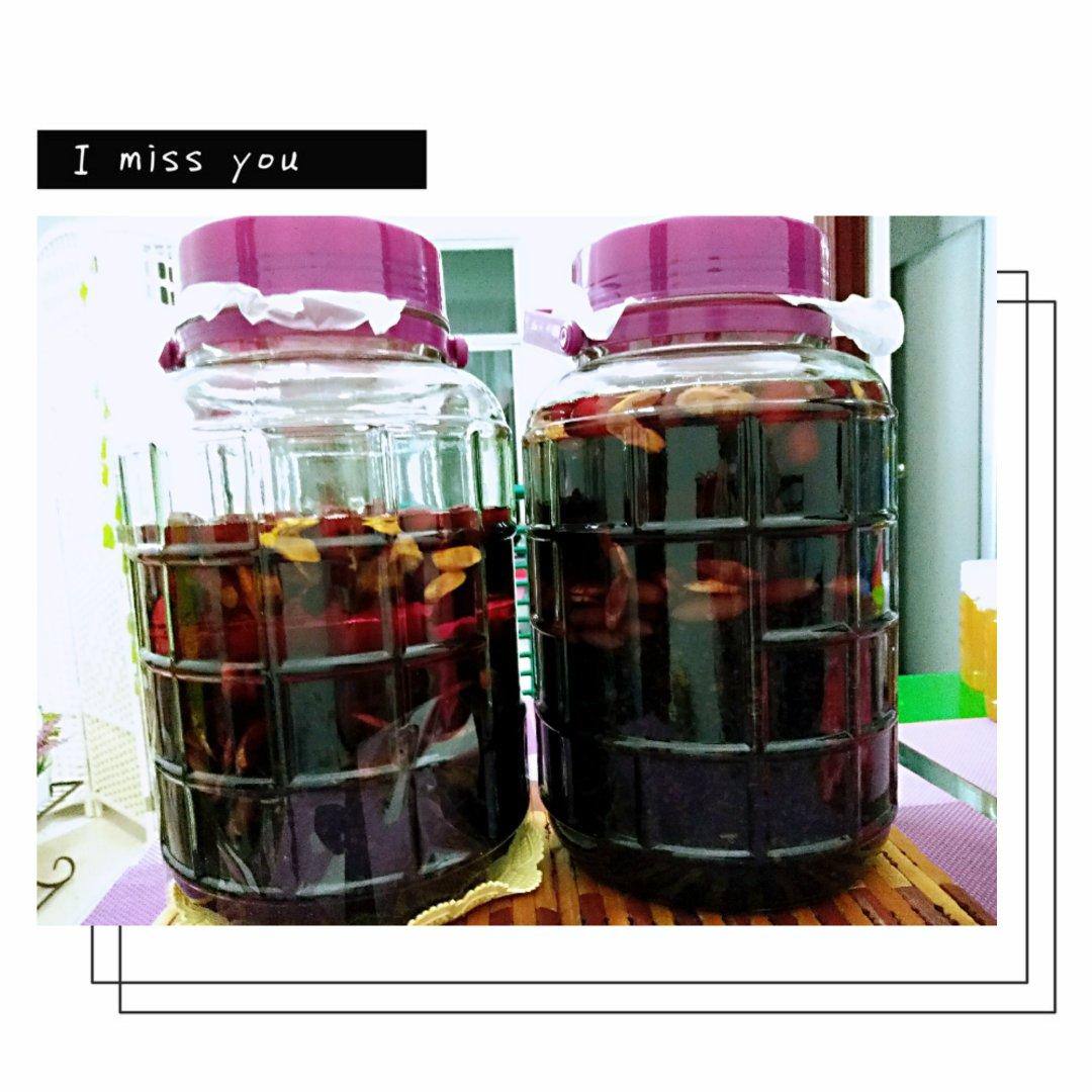 黑糯米酒