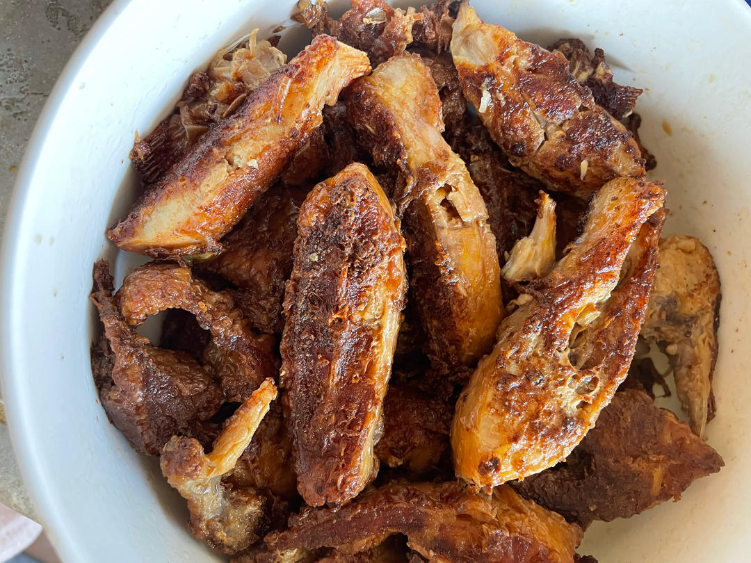 小白零厨艺/苏式爆鱼/苏州酥鱼熏鱼